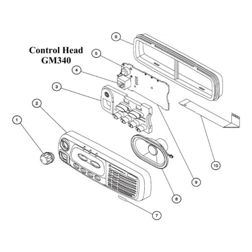 Motorola 3686098B02 Lautstärkeknopf