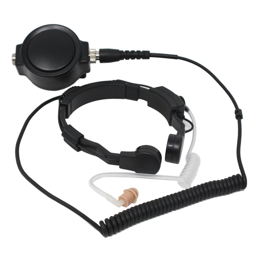 Profi Kehlkopf Security Headset robust KEP33-DP4