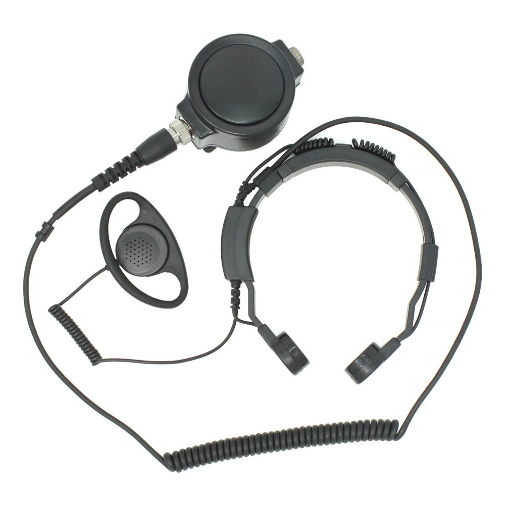 Profi Kehlkopf Security Headset robust KEP35-CP