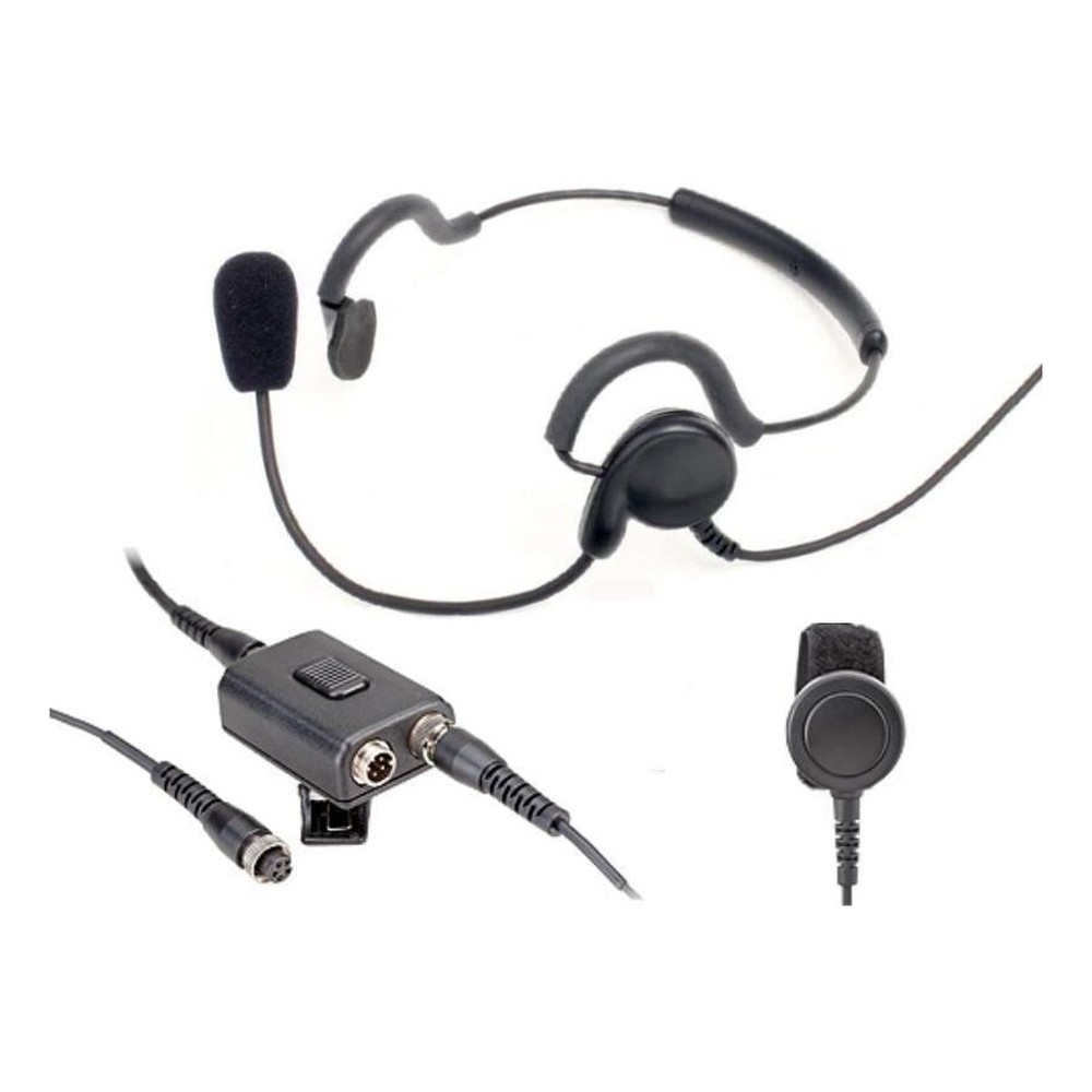 Profi Nackenbügel Headset robust mit Dual-PTT NBH23-GP900