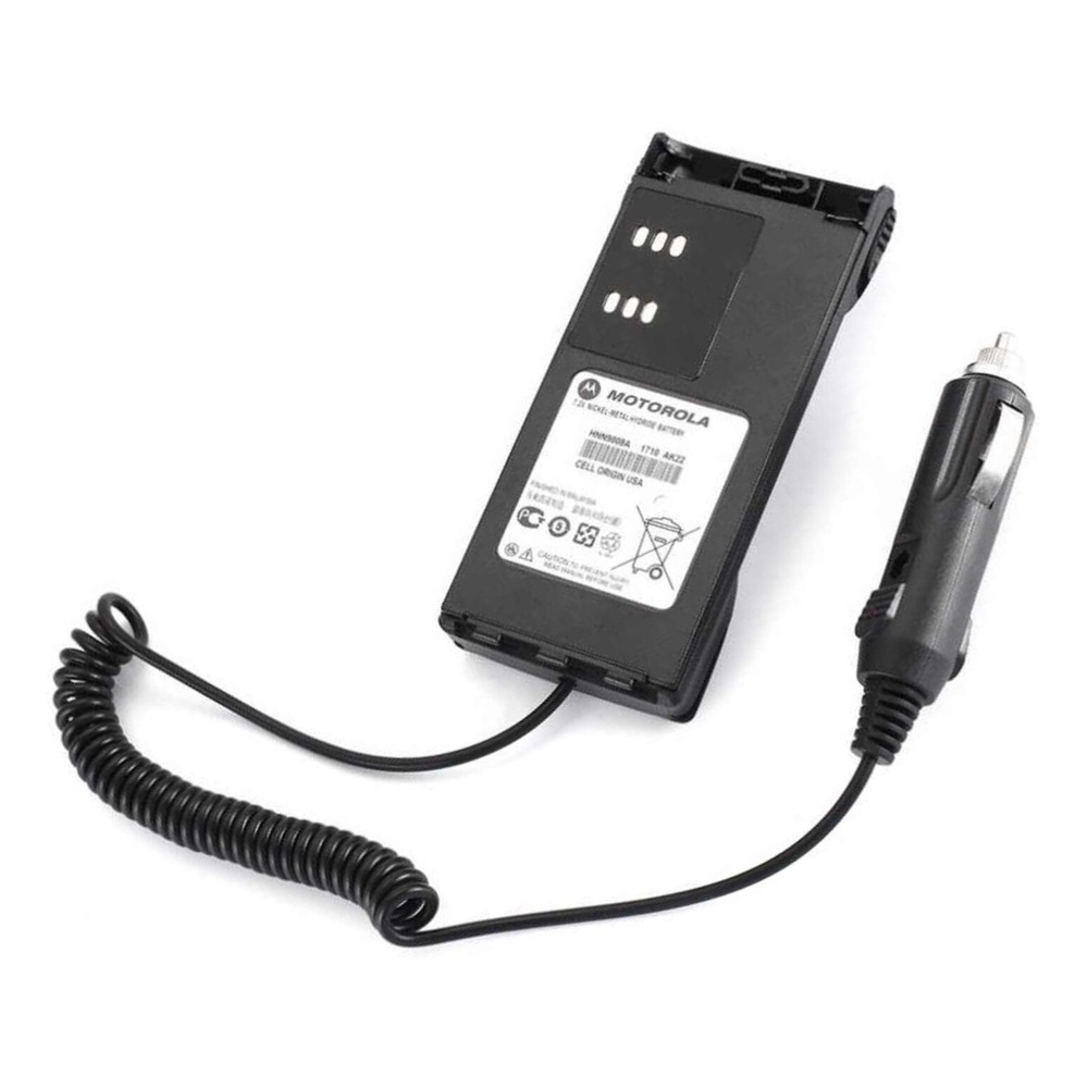 Battery Eliminator 12V KFZ Ladegerät Motorola GP320 - GP380