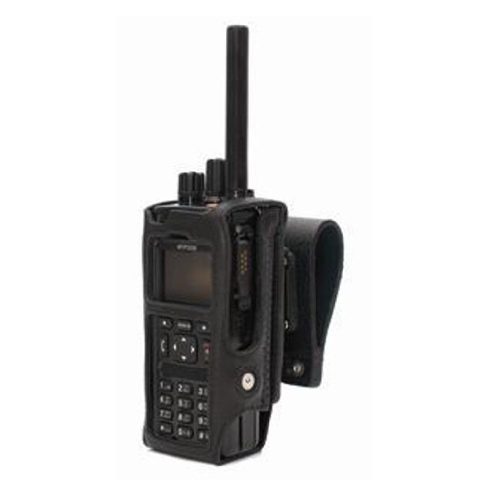 Motorola PMLN5887B Ledertasche mit 3Z-Clip