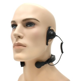Profi Kehlkopf Security Headset robust KEP35-GP344