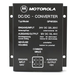 Motorola GPN6126A Spannungswandler 24V/12V 6A